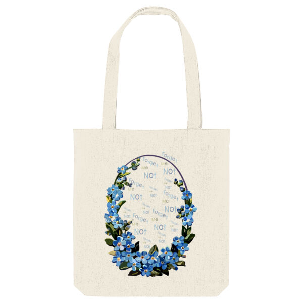 Forget me not Tote bag  Thumbnail