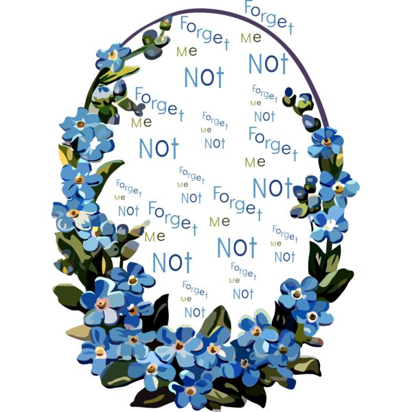 Forget me not tekst Thumbnail