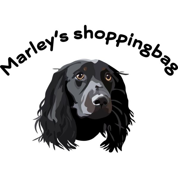 Marley Tote bag met tekst 2 Thumbnail